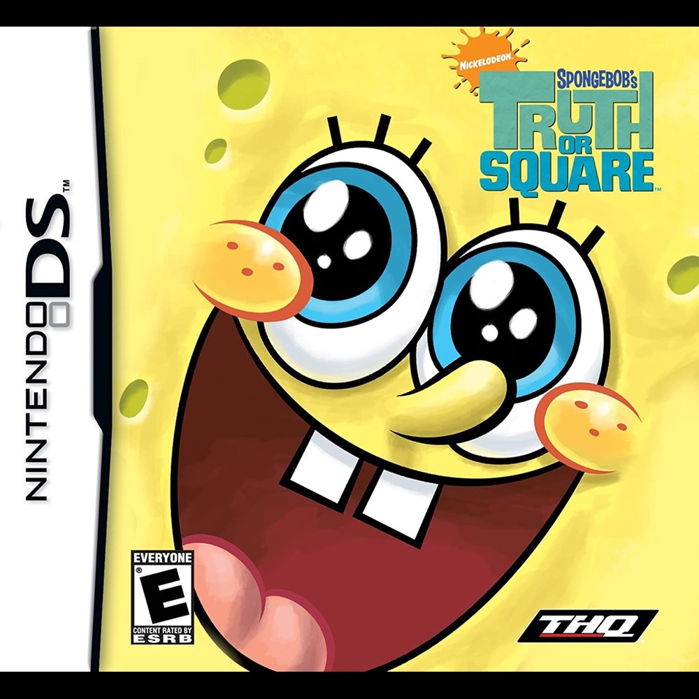 “Spongebob’s Truth Or Square” Nintendo DS Game